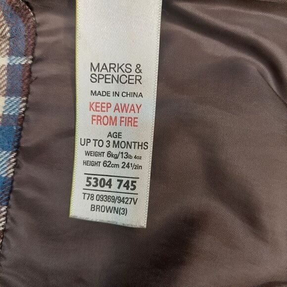 Baby Marks and Spencer Hoodie Coat - Picture 13 of 14